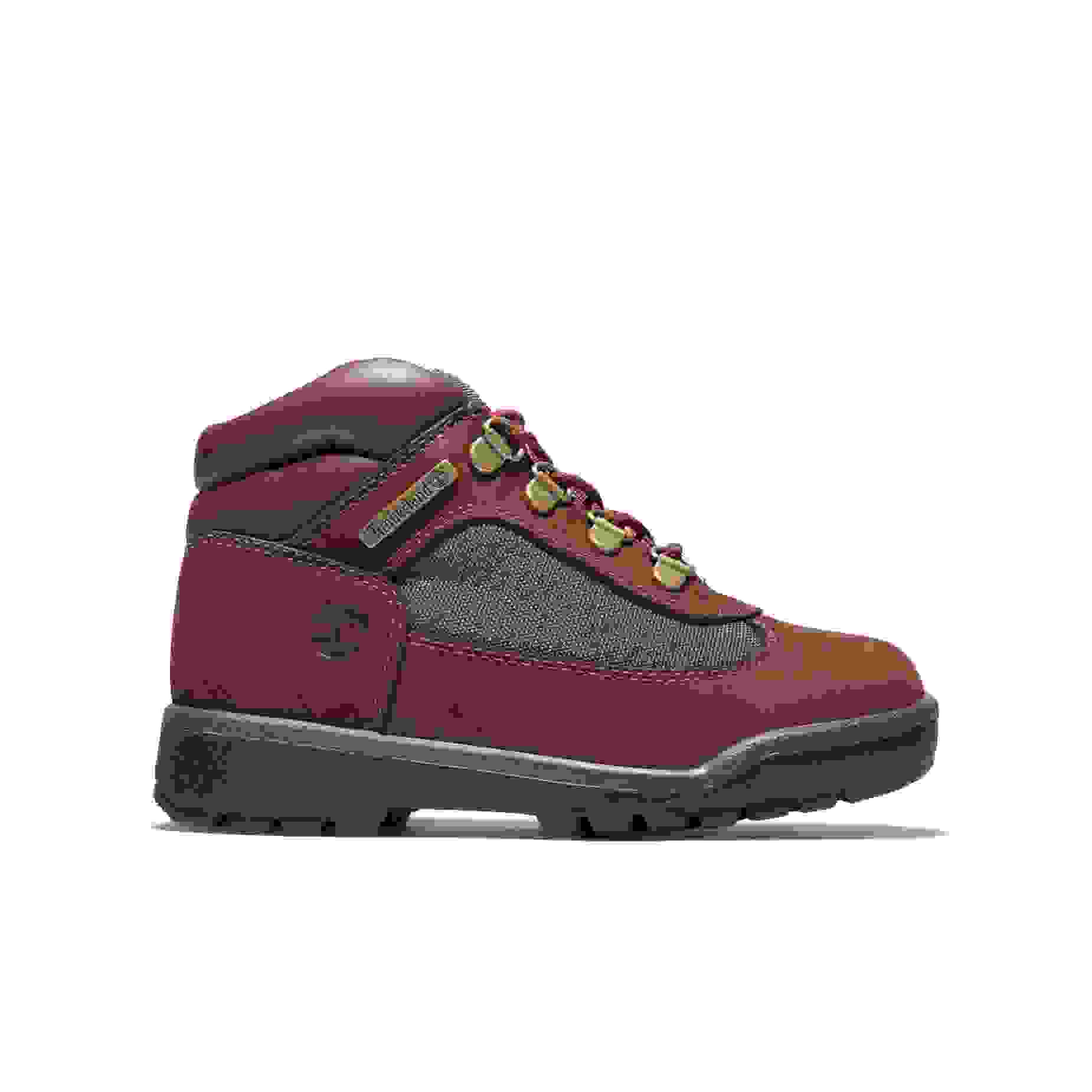 Timberland Premium Mid Grade School Kids' "Dk Brown" Field Boot